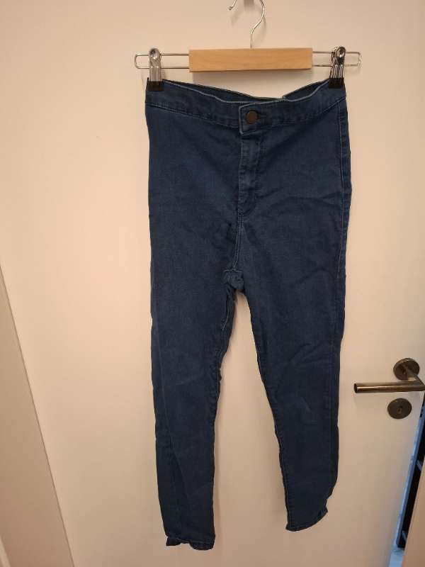 topshop buxur bláar w28 l30