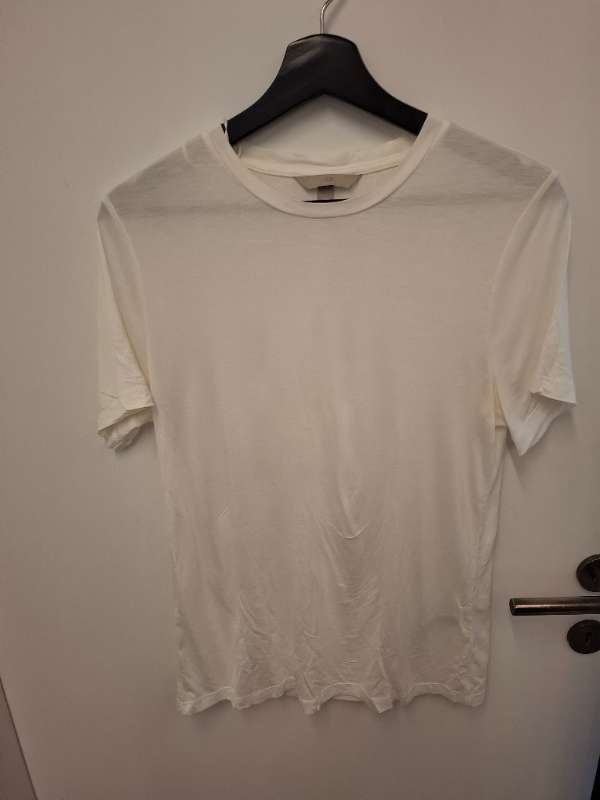 h&m stuttermabolur hvítur