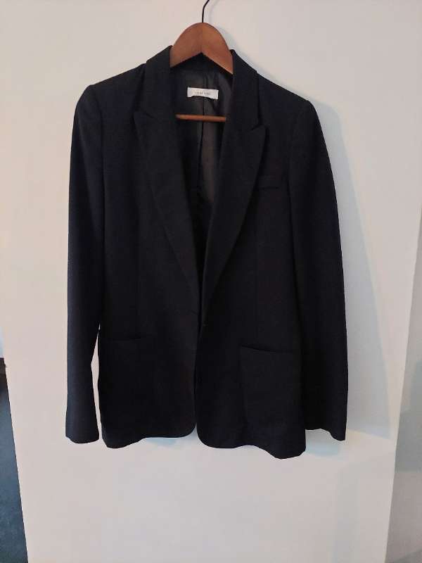 ANINE BING - jakki svartur ull/polyester