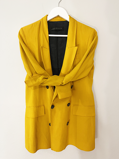 Tailored fitted blazer