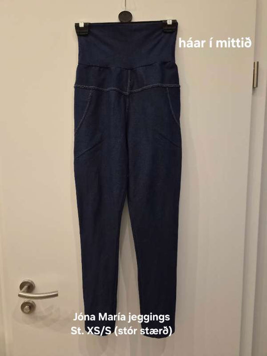 Jóna María jeggings, háar í mittið