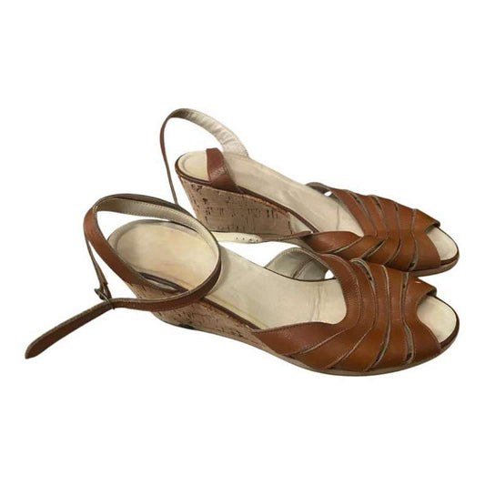 Brown sandals