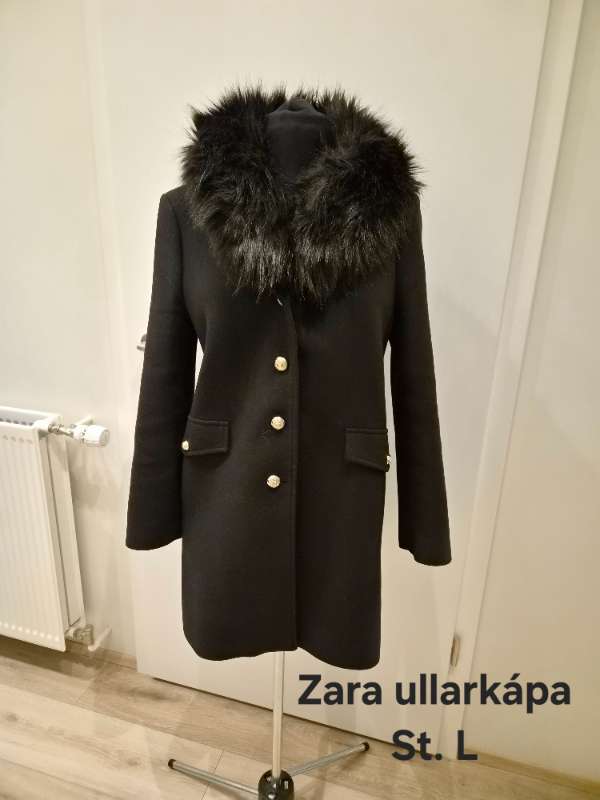 Zara ullarkápa (75% ull)