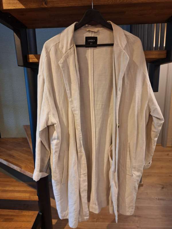 Ljós blazer síður
