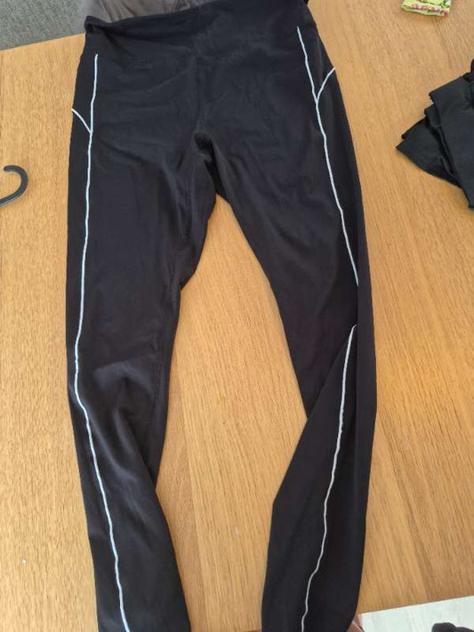 Leggings svartar og hvítar