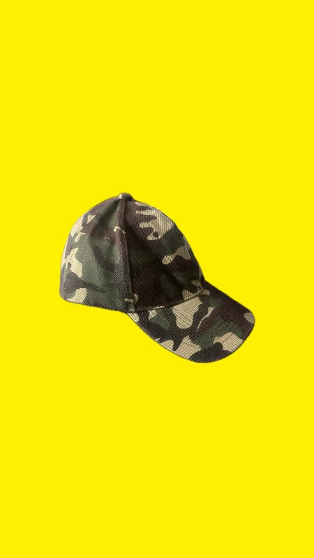 Camo print derhúfa
