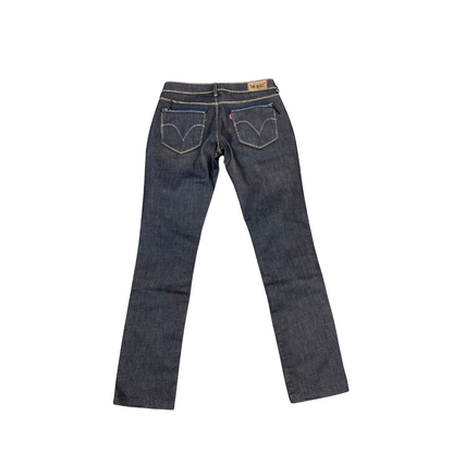 Levi's gallabuxur dökkbláar