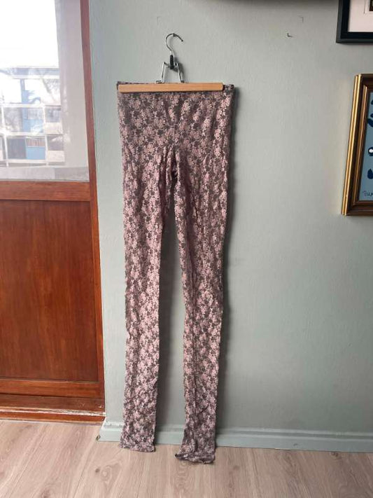 Vintage blúnduleggings