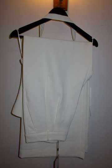 BecauseOfAlice kremaðar buxur - Ónotaðar