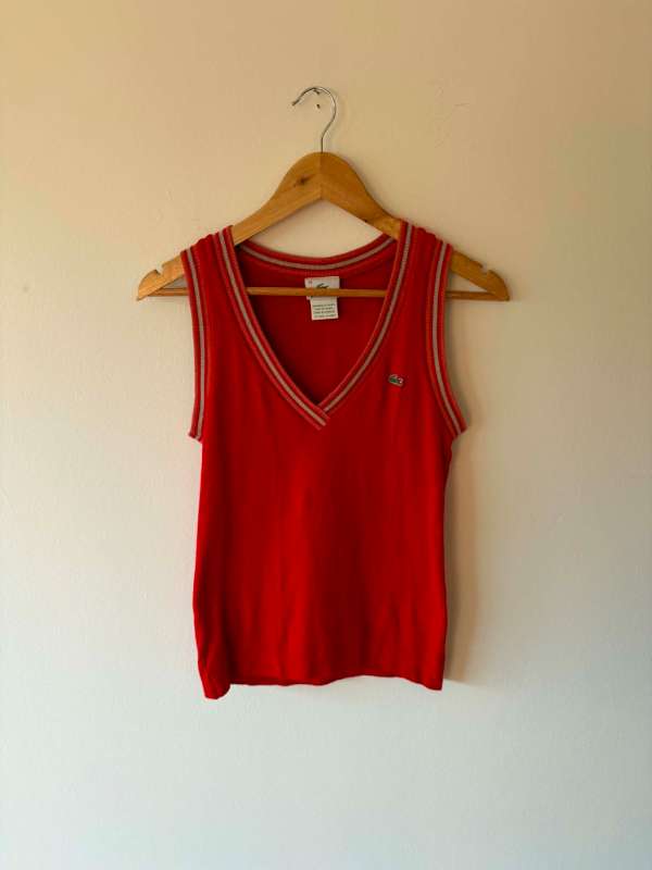 Vintage Lacoste toppur