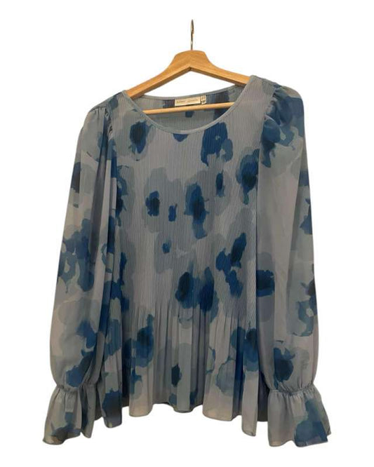 Blue transparent Inwear blouse