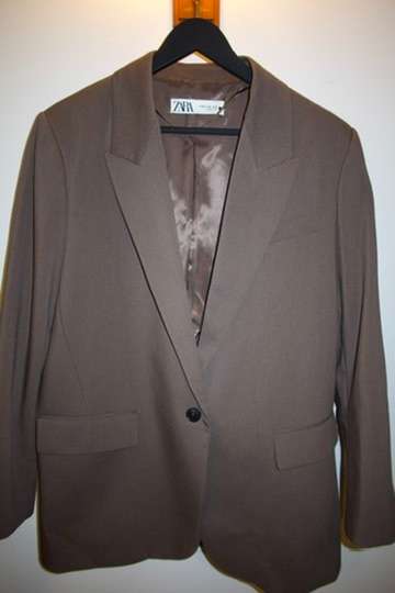 Zara svartur blazer