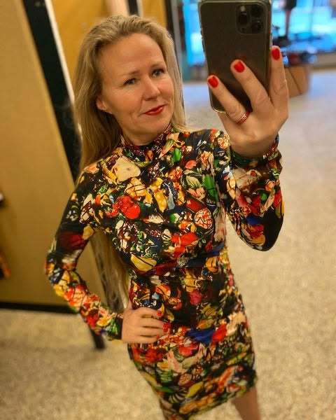 Kron kjóll