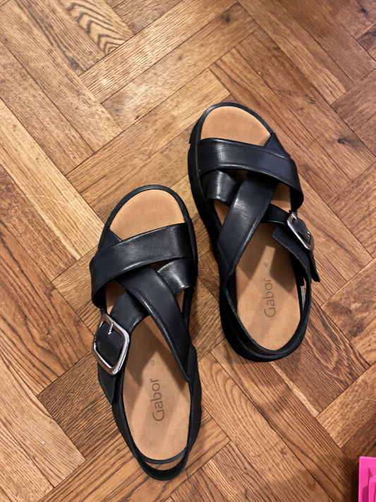 Svartir sandalar - Gabor