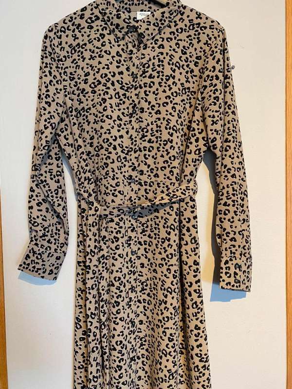 Vero Moda leopard síður kjóll