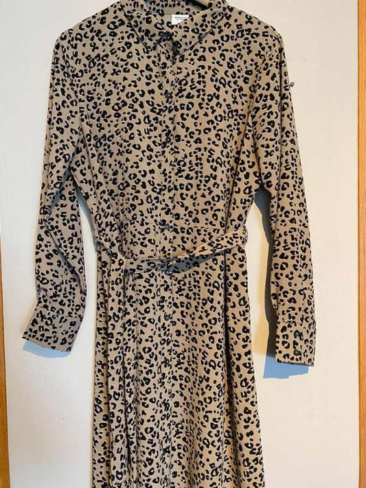 Vero Moda leopard síður kjóll