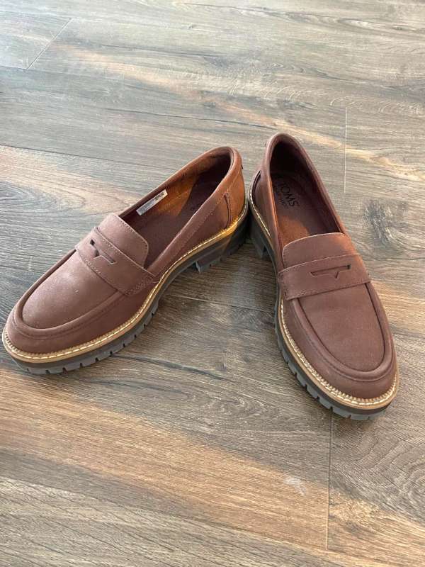 TOMS brúnar mokkasíur (ónotaðar)