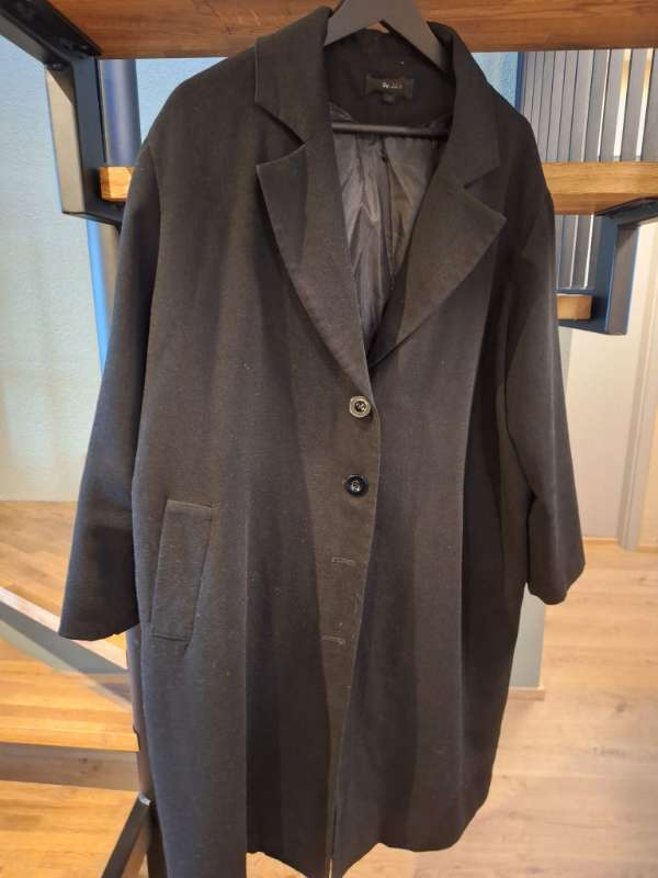 Svartur blazer síður