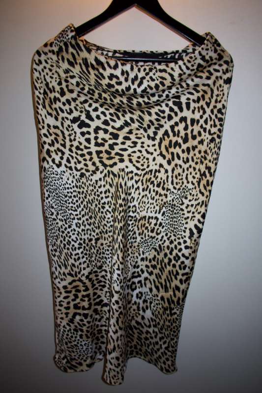 Topshop leopard pils m teygju