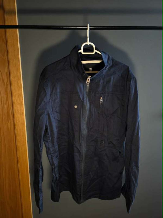 Blár G Star raw jakki