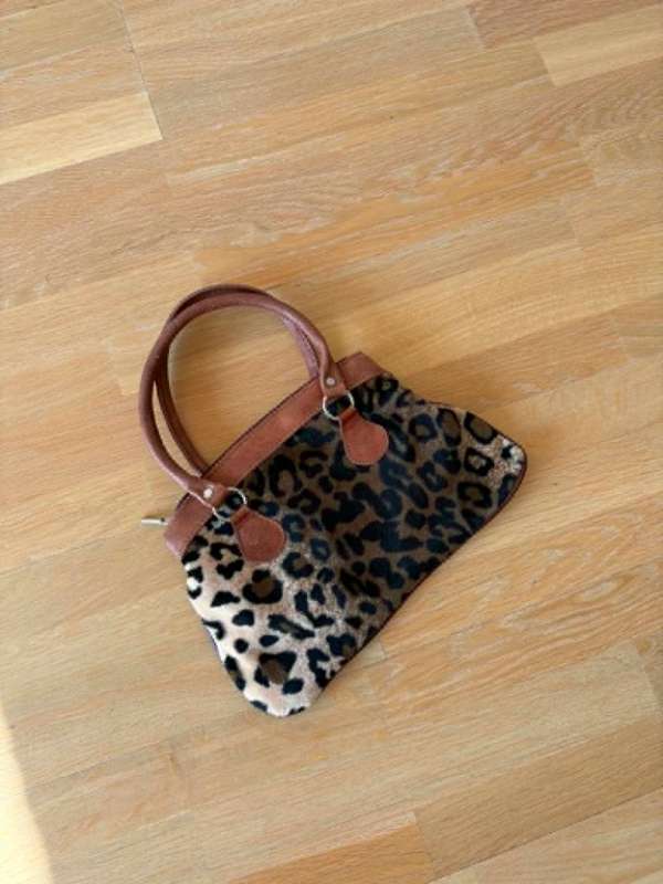 Vintage leopard veski