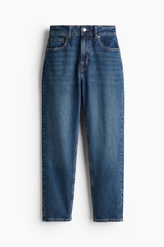 H&M Mom jeans bláar