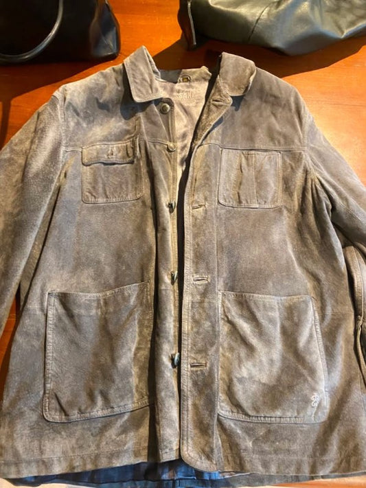 Suede jakki