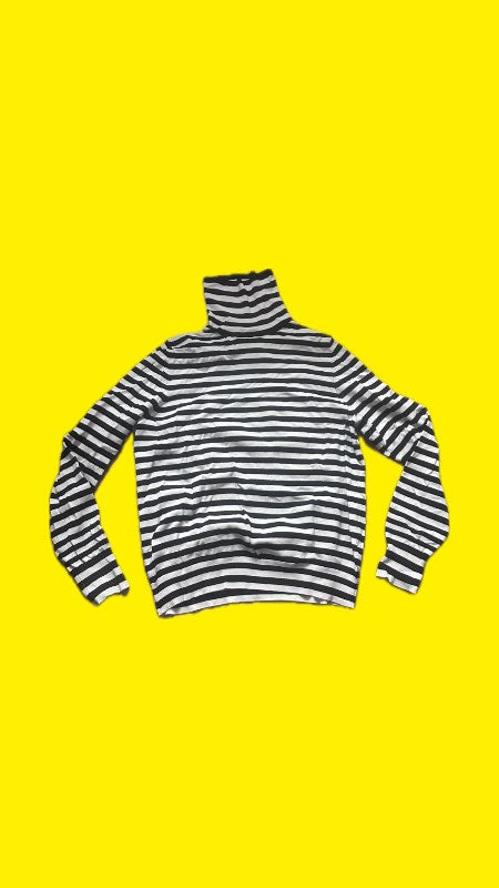 Röndótt turtleneck