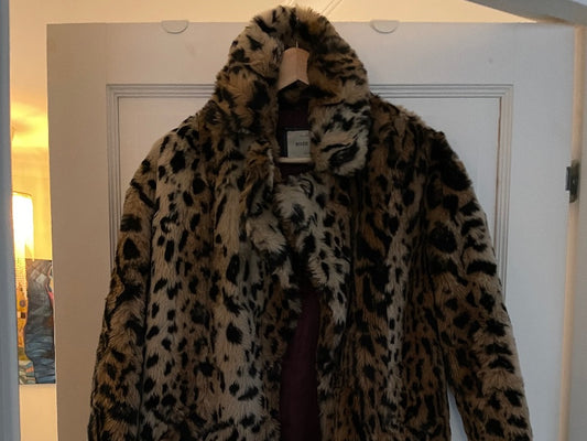 RIVER ISLAND faux fur pels