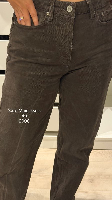 Zara mom jeans