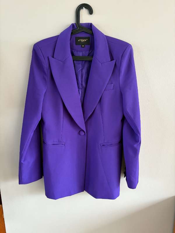 Fjólublár blazer - Attentif
