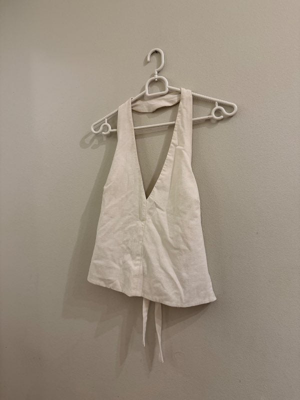 Zara hvítur bolur