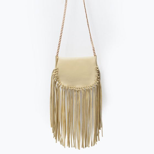 Zara fringe bag