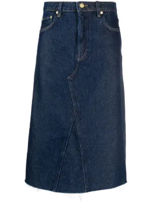 Ganni jeans skirt