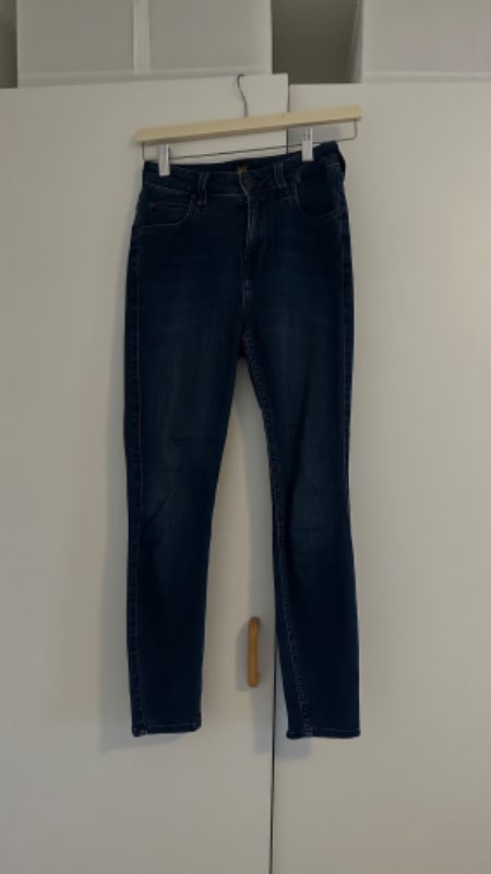 Lee skinny Jeans high waist, cropped W26L31