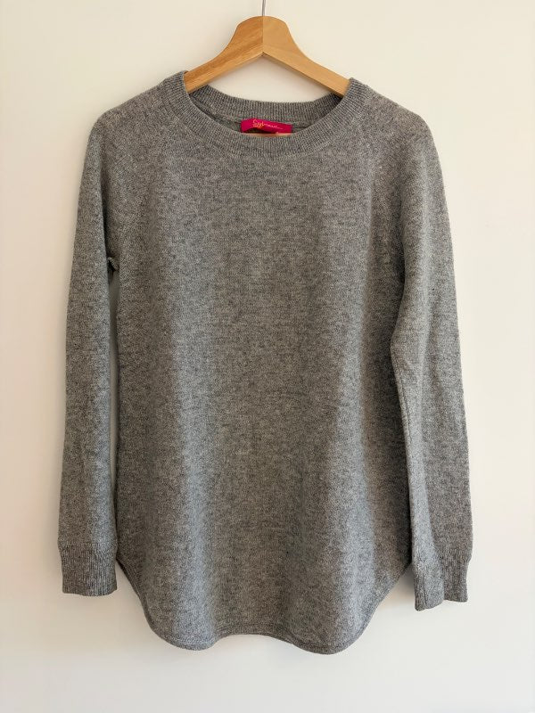 Cashmere peysa grá