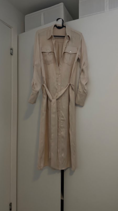 Viscose dress mid length