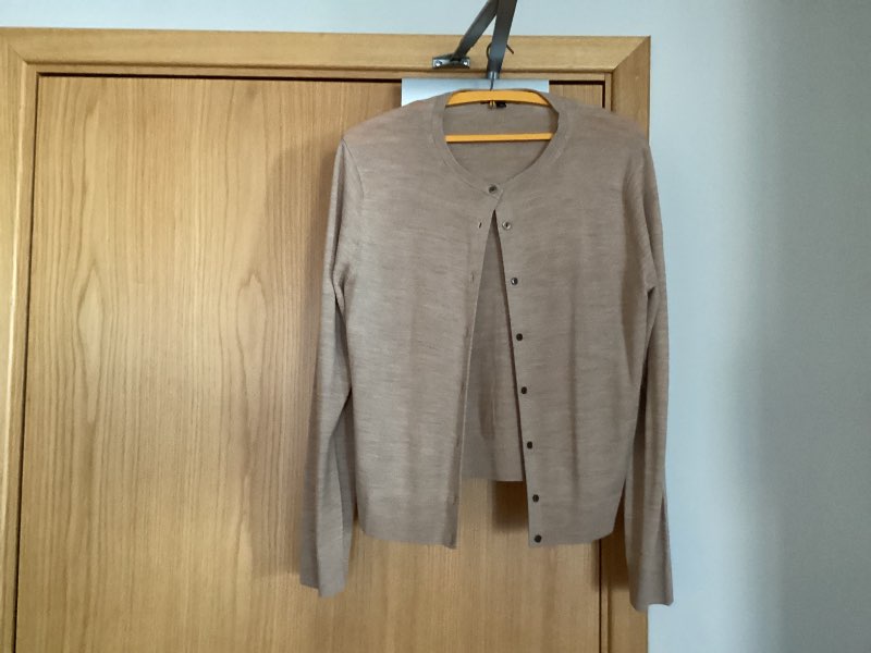 Ljós brún Uniqlo golla