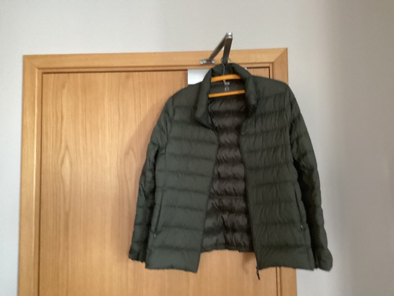 Græn uniqlo úlpa