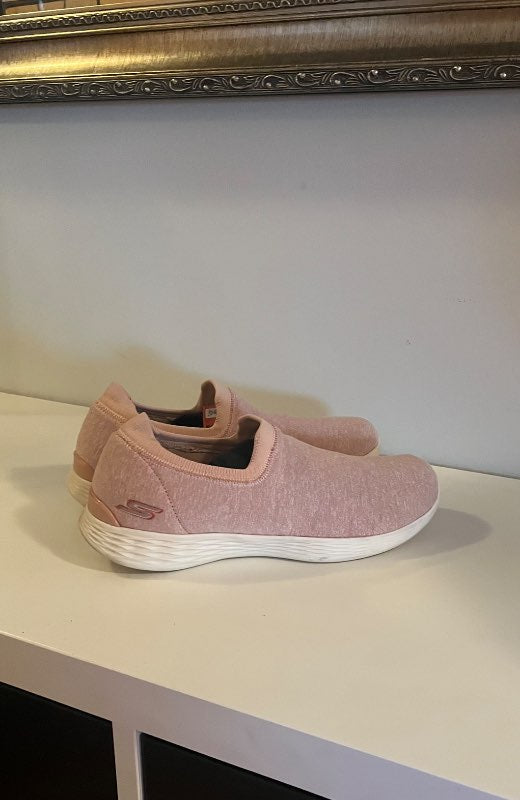 Skór - Bleikir- Skechers