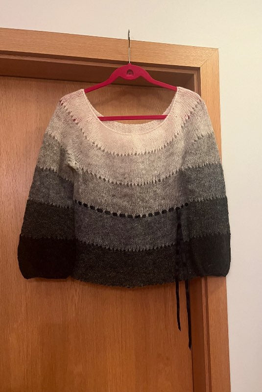 Handprjónuð/ garn einband