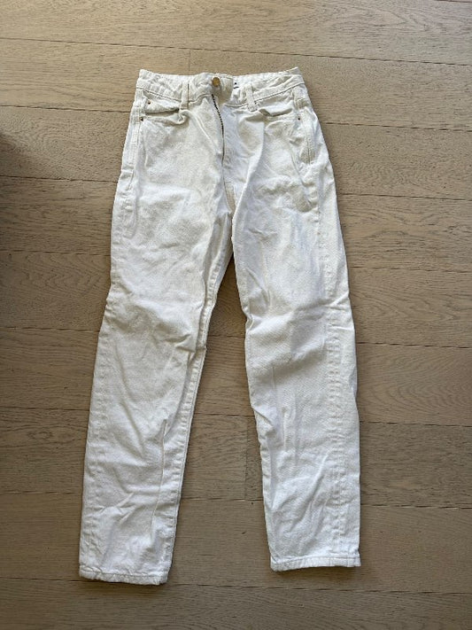 Hvítar gallabuxur / Zara