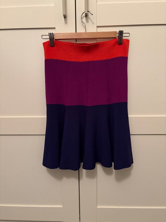 Sonia by Sonia Rykiel Midi Skirt Flared Cotton