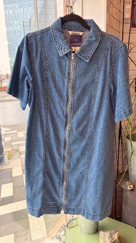 Denimkjóll Only