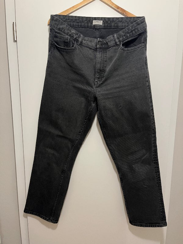Lindex gallabuxur straight og cropped
