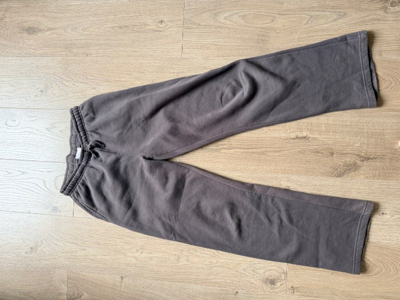 Gina tricot joggingbuxur brúnar