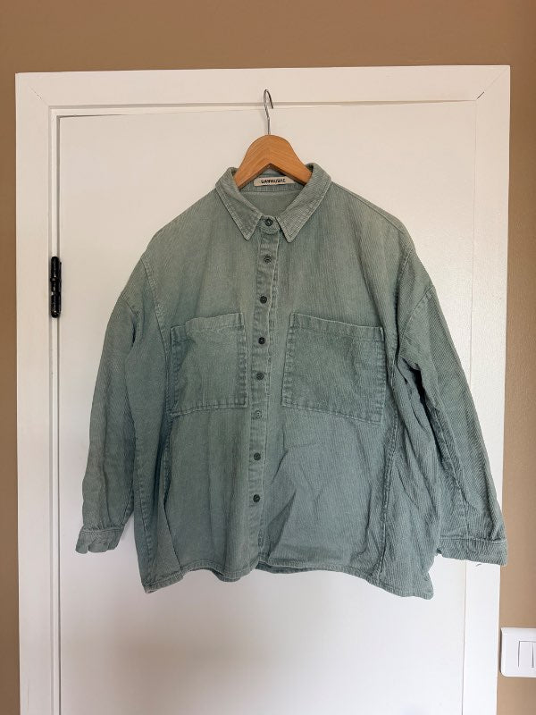 Vintage skyrta græn