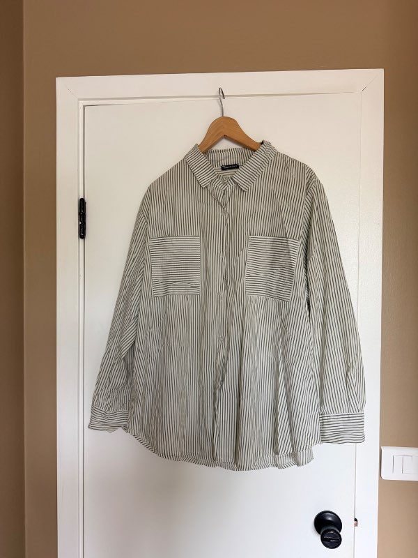 Vintage skyrta röndótt