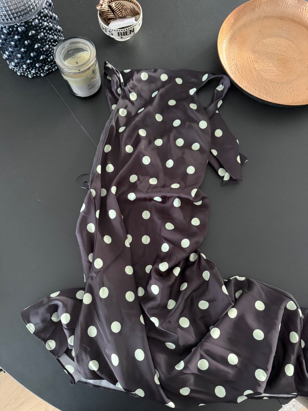 Zara polka dott dress