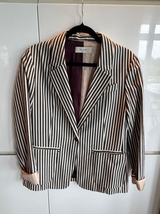 Paul Smith röndóttur blazer jakki